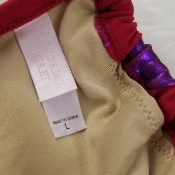 Vintage Victoria's Secret Shimmer Polka Dot Bikini - Picture 10 of 14